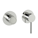 Monomando ducha empotrado 2-vías MAMMA MIA inox brillante - 841512HSIX 1
