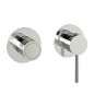 Monomando ducha empotrado 2-vías MAMMA MIA inox brillante - 841512HSIX