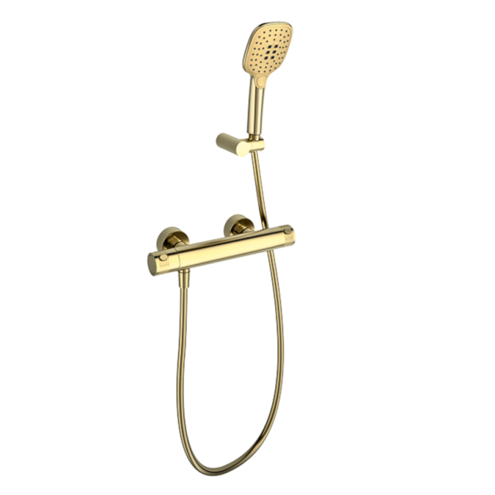 Termostático ducha MAMMA MIA oro cepillado - 843411Q3OC 1