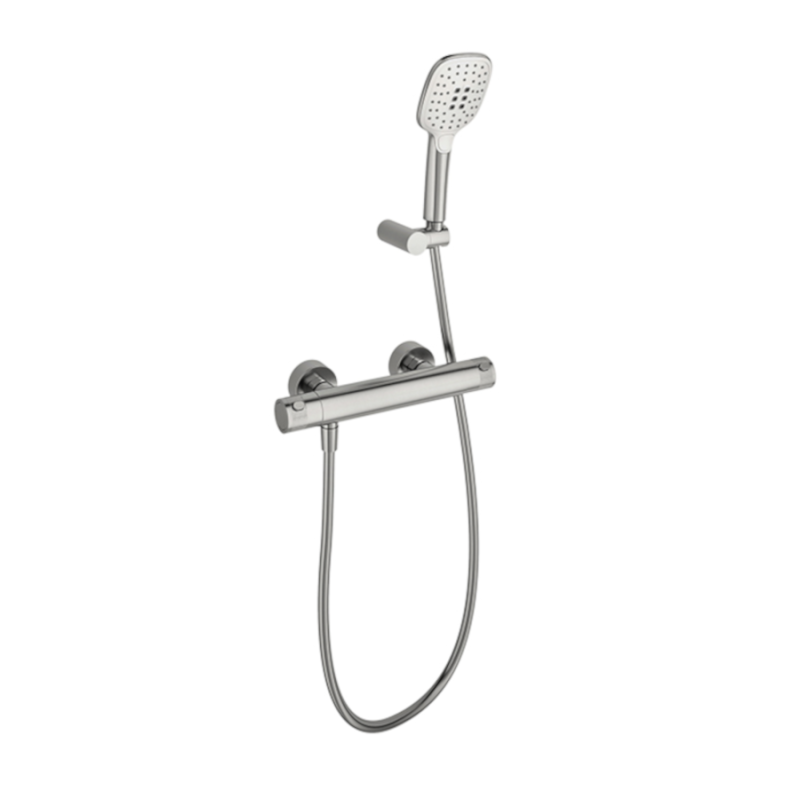 Termostático ducha MAMMA MIA inox cepillado - 843411Q3IC