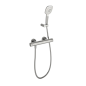 Termostático ducha MAMMA MIA inox cepillado - 843411Q3IC