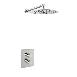 Kit termostático ducha empotrado 1-vía MAMMA MIA inox brillante - K8424023IX 1