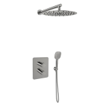 Kit termostático ducha empotrado 2-vías MAMMA MIA inox cepillado - K8487023IC 1
