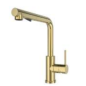 Monomando fregadero caño extraíble MAMMA MIA oro cepillado - 841901H1OC