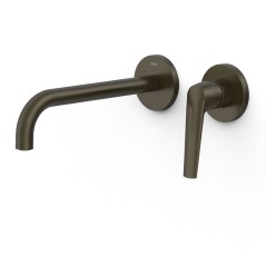 Monomando lavabo empotrado FUJI-TRES negro bronce - 2813002*KMB - Tres