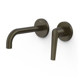 Monomando lavabo empotrado FUJI-TRES negro bronce - 2813002*KMB 1