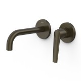 Monomando lavabo empotrado FUJI-TRES negro bronce - 2813002*KMB 1