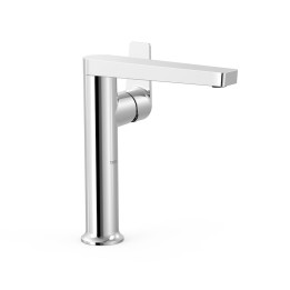 Monomando lavabo alto maneta lateral PROJECT-TRES cromo - 22164701 1