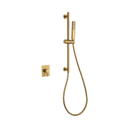Kit monomando ducha empotrado 1-vía TOSCANA oro cepillado - SMT064/OC 1