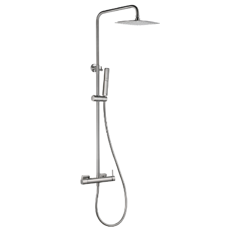 Conjunto monomando ducha FIRENZE niquel cepillado - BDF065/NQ - Imex