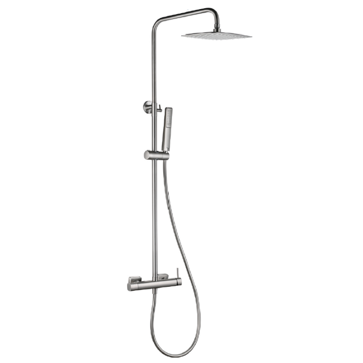 Conjunto monomando ducha FIRENZE niquel cepillado - BDF065/NQ 1