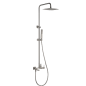 Conjunto monomando baño-ducha FIRENZE niquel cepillado - BDF065-B/NQ