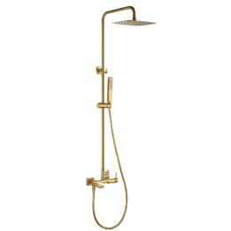 Conjunto monomando baño-ducha FIRENZE oro cepillado - BDF065-B/OC 1