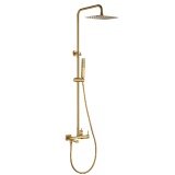Conjunto monomando baño-ducha FIRENZE oro cepillado - BDF065-B/OC 1