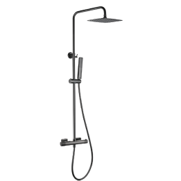 Conjunto termostático ducha FIRENZE black gun metal - BTF065/BGM 1