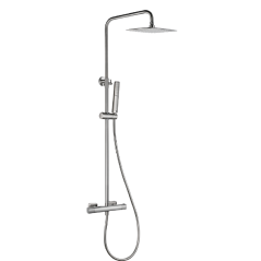 Conjunto termostático ducha FIRENZE niquel cepillado - BTF065/NQ - Imex
