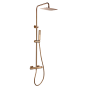 Conjunto termostático ducha FIRENZE oro rosa cepillado - BTF065/ORC