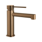 Monomando lavabo FIRENZE oro rosa cepillado - BDF065-1ORC