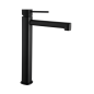 Monomando lavabo alto FIRENZE negro mate - BDF065-3NG