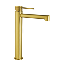 Monomando lavabo alto FIRENZE oro cepillado - BDF065-3OC 1