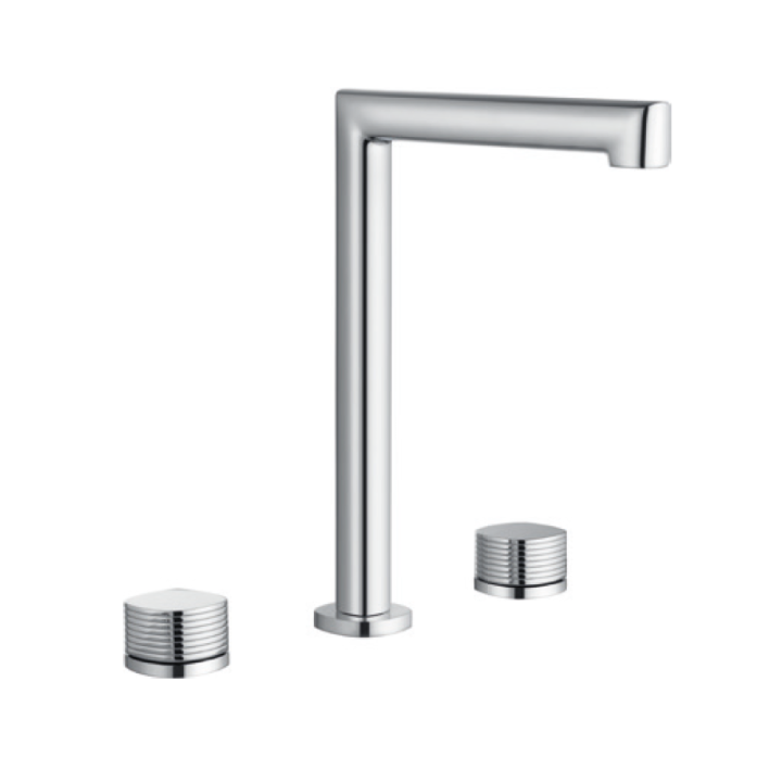 Bimando lavabo alto sobre encimera FIRENZE cromo - BAF065 1