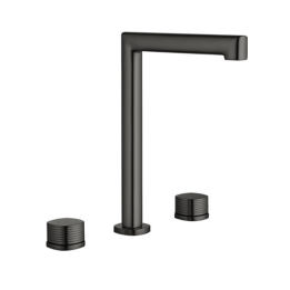 Bimando lavabo alto sobre encimera FIRENZE black gun metal - BAF065/BGM 1