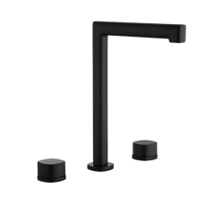 Bimando lavabo alto sobre encimera FIRENZE negro mate - BAF065/NG - Imex
