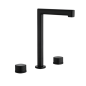 Bimando lavabo alto sobre encimera FIRENZE negro mate - BAF065/NG