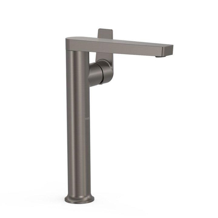 Monomando lavabo XL maneta lateral PROJECT-TRES grafito - 22184701GR 1