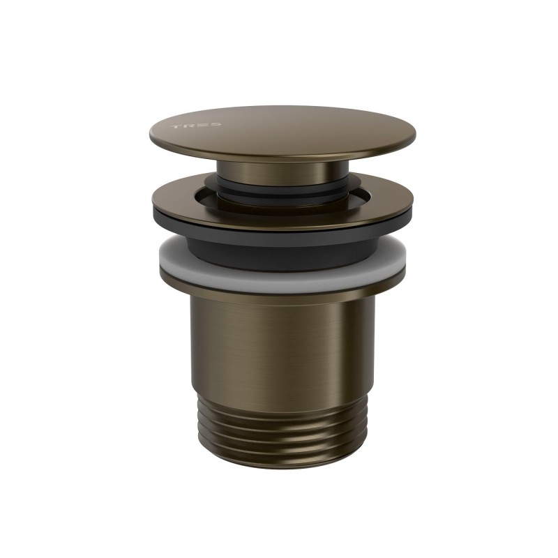 Válvula click 1.1/4" TRES SIMPLE RAPID negro bronce - 24284001KMB