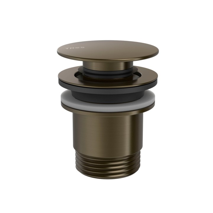 Válvula click 1.1/4" TRES SIMPLE RAPID negro bronce - 24284001KMB 1