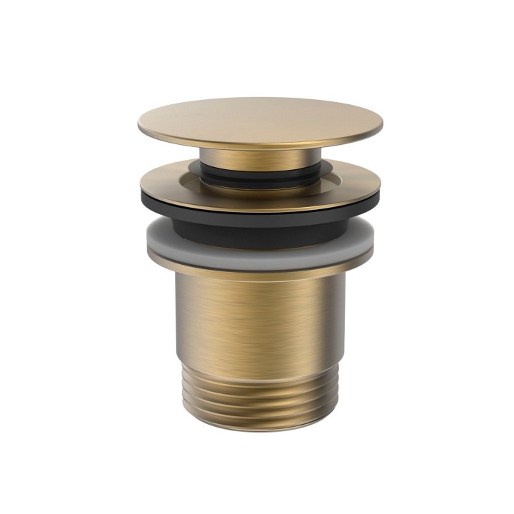 Válvula click 1.1/4" TRES SIMPLE RAPID latón viejo mate - 24284001LM 1