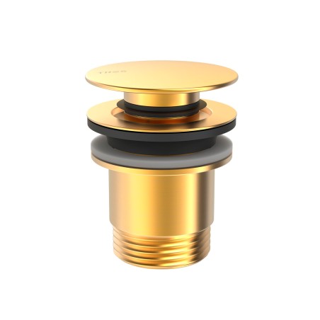 Válvula click Simple" TRES SIMPLE RAPID oro mate - 24284001OM - Tres
