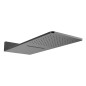 Rociador ducha Feliu Boet cascada slim negro cromo - 4061/BC