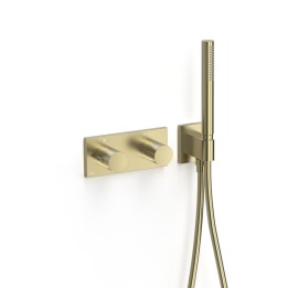 Termostático baño-ducha 2-vías B-SYSTEM cava dorado - 30735201CA 1