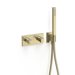Termostático baño-ducha 2-vías B-SYSTEM cava dorado - 30725201CA 1