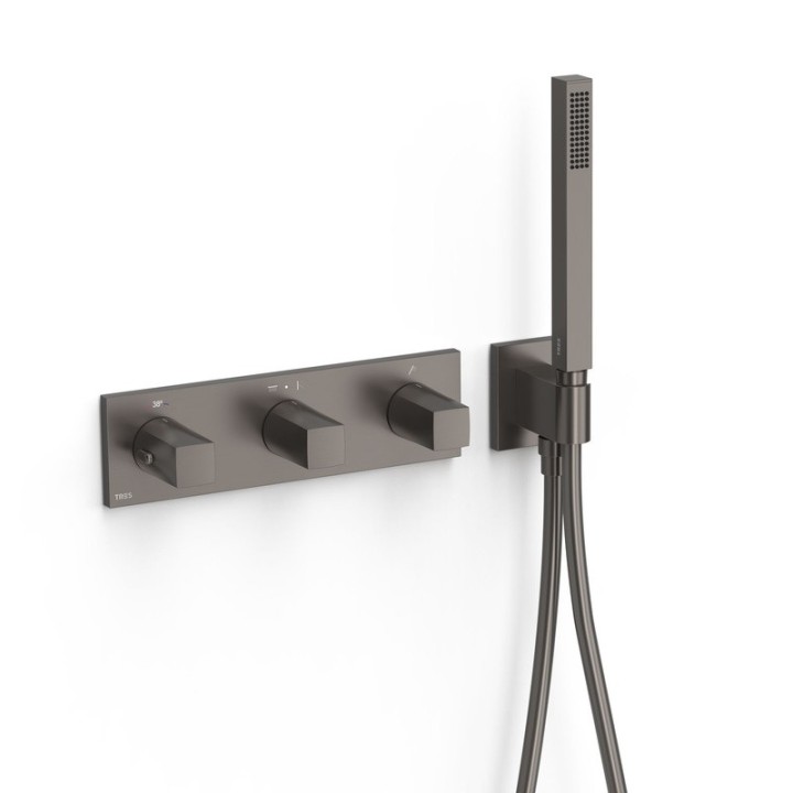 Termostático baño-ducha 3-vías B-SYSTEM grafito - 30725301GR 1