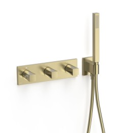 Termostático baño-ducha 4-vías B-SYSTEM cava dorado - 30725401CA 1
