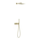 Kit termostático ducha empotrado 2-vías B-SYSTEM cava dorado - 30725204CA 1