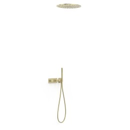 Kit termostático ducha empotrado 2-vías B-SYSTEM cava dorado - 30735206CA 1