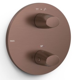 Termostático ducha empotrado 2-vías THERM-BOX volcanic - 28125001VO 1