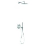 Kit termostático ducha empotrado 2-vías THERM-BOX blanco mate - 26235004BM 1