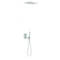 Kit termostático ducha empotrado 2-vías THERM-BOX blanco mate - 00635005BM