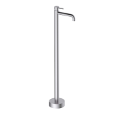 Monomando lavabo a suelo TUBE niquel cepillado - 40105/NQ 1