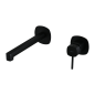 Monomando lavabo empotrado FIRENZE negro mate - GLF065/NG