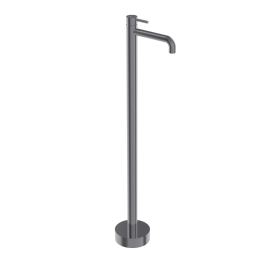 Monomando lavabo a suelo TUBE negro cromo - 40105/BC 1