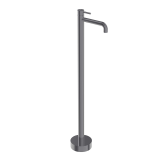 Monomando lavabo a suelo TUBE negro cromo - 40105/BC 1