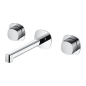 Bimando lavabo empotrado FIRENZE cromo - BPF065