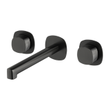 Bimando lavabo empotrado FIRENZE black gun metal - BPF065/BGM 1