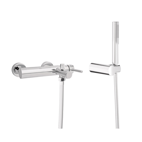 Monomando baño-ducha TUBE cromo - 40555 - Feliu Boet